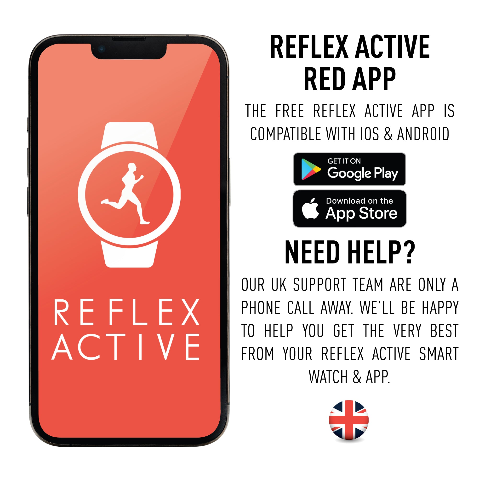 Reflex Active Nexus 100 S Lite smartwatch nero chiamate