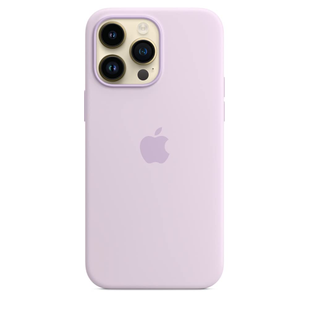 Apple iPhone 14 Pro Max custodia silicone MagSafe lilla