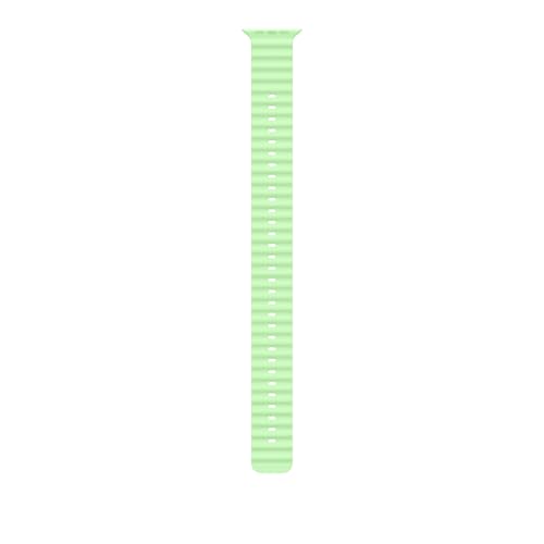 Apple Ocean Band 49mm estensione cinturino Blu salmastro XL