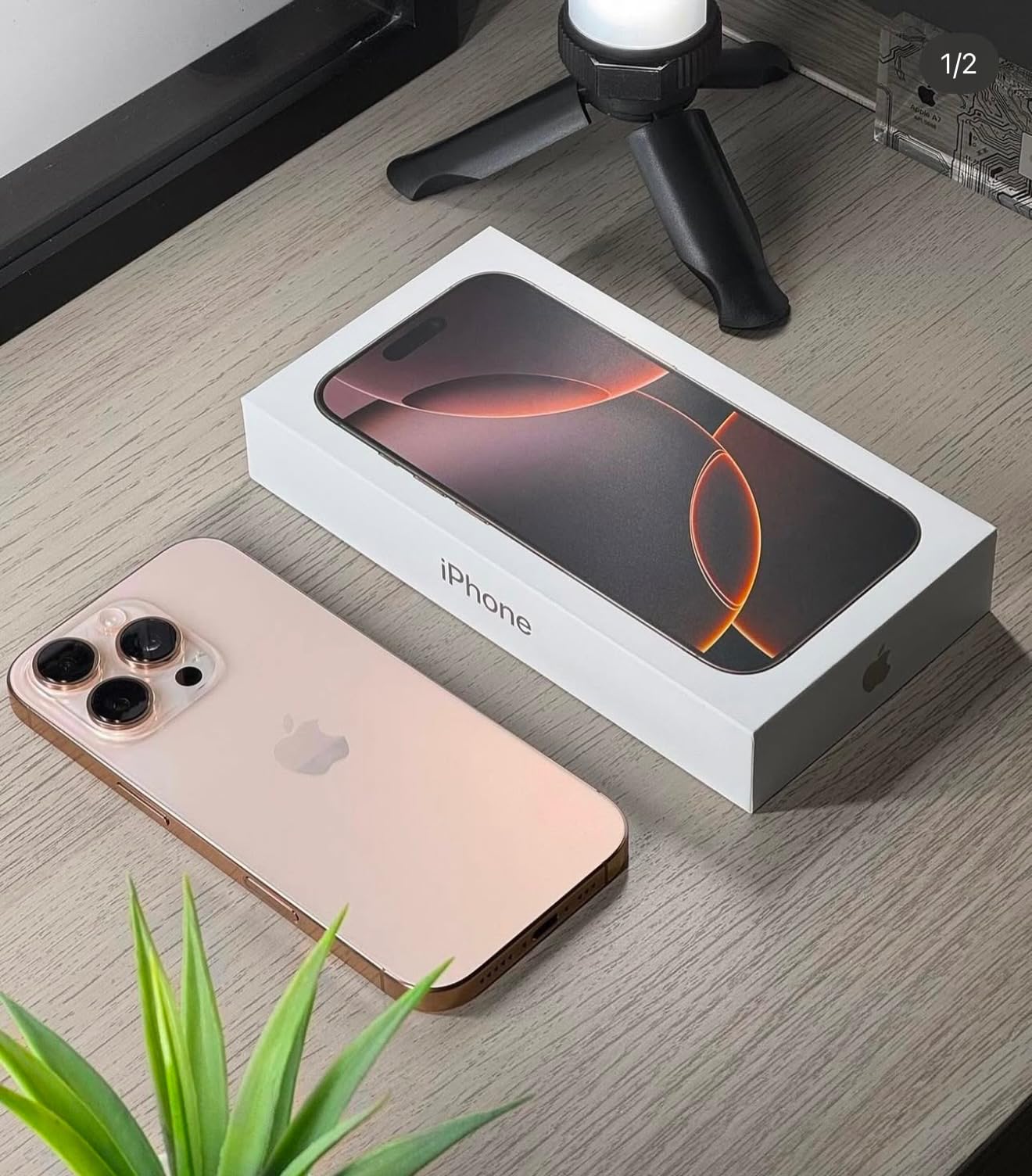 Apple iPhone 16 Pro Max smartphone 256 GB titanio naturale 5G
