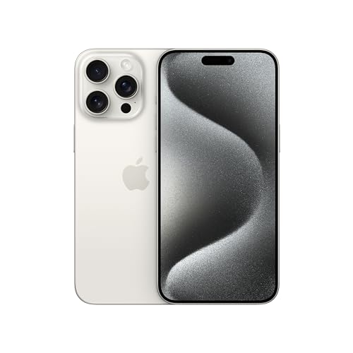 Apple iPhone 15 Pro Max smartphone 1 TB Titanio bianco