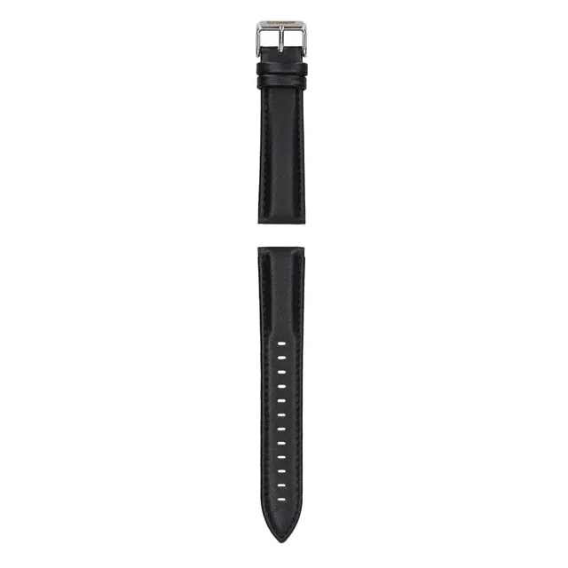 Garett Universal Cinturino in Pelle Nero 20 mm