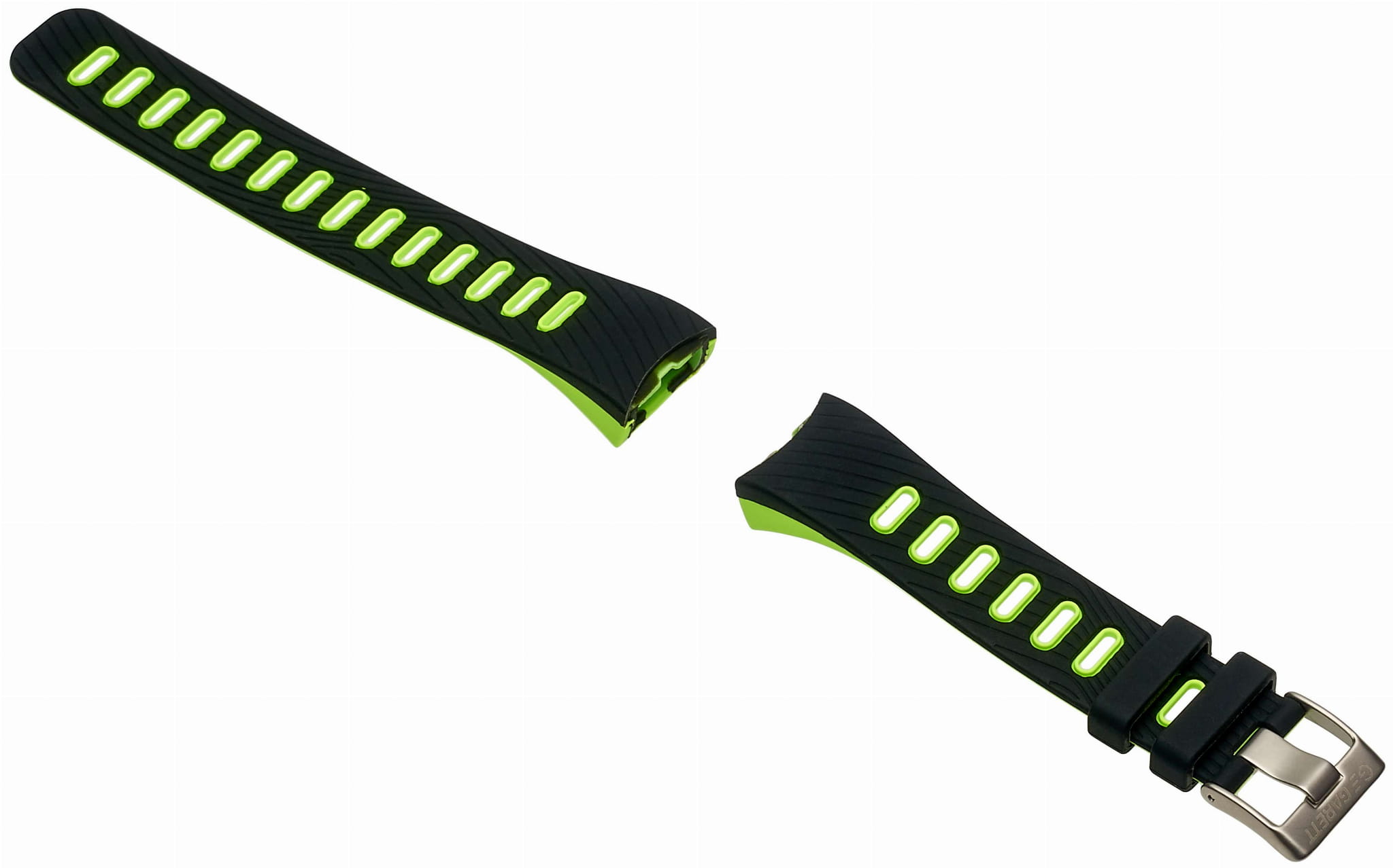 Garett Fit 23 GPS cinturino nero-verde silicone