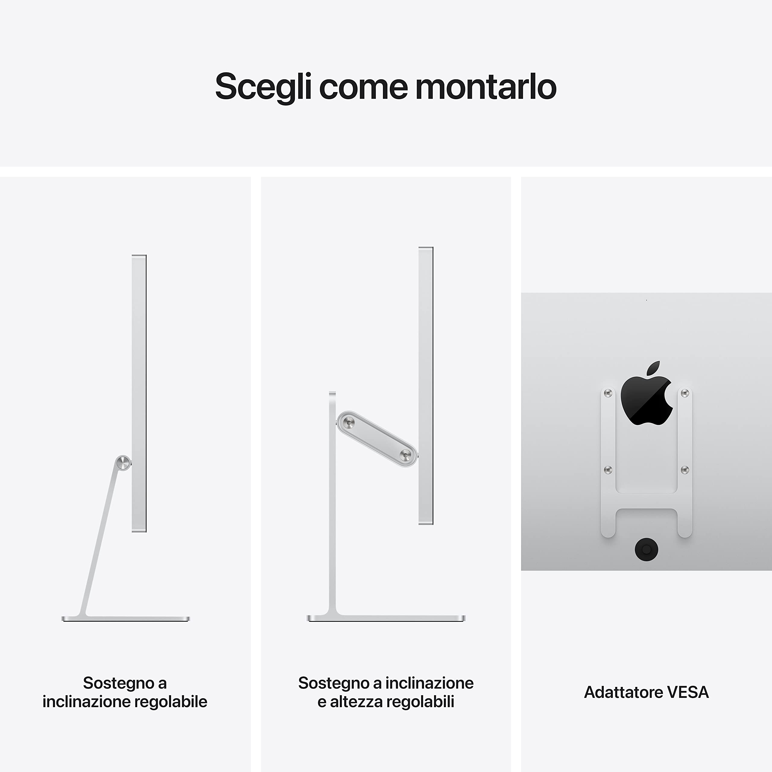Apple Studio Display Monitor 27" 5K Nanotexture VESA