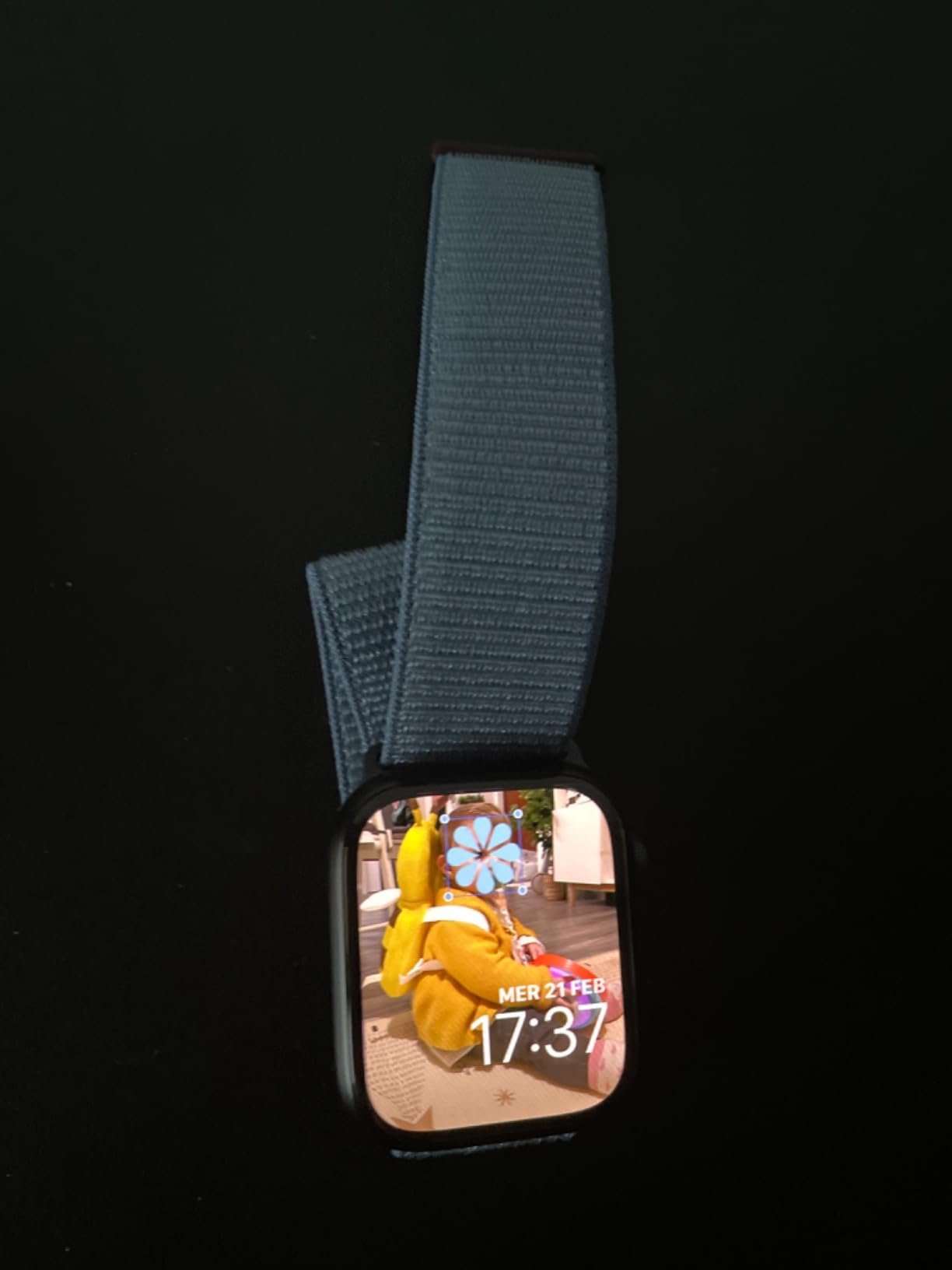 Apple Watch Sport Loop 45 mm Cinturino Rosa Confetto Nylon