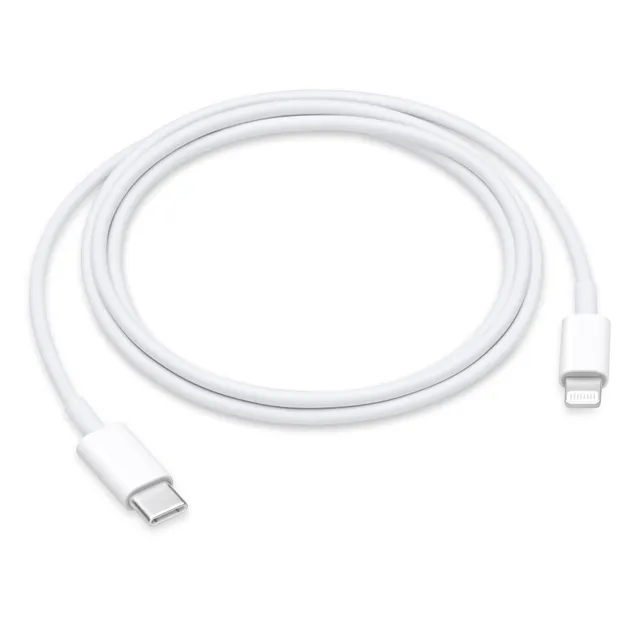 Apple cavo ricarica USB-C Lightning 1 m bianco