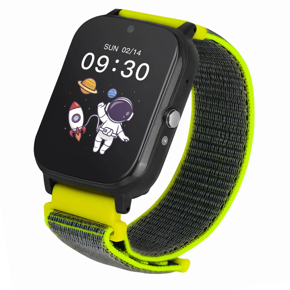 Garett Kids Tech 4G smartwatch verde velcro bambino
