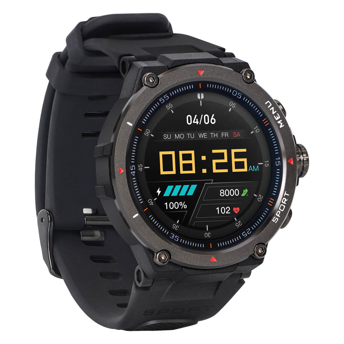 Garett GRS PRO Smartwatch Nero AMOLED Sport