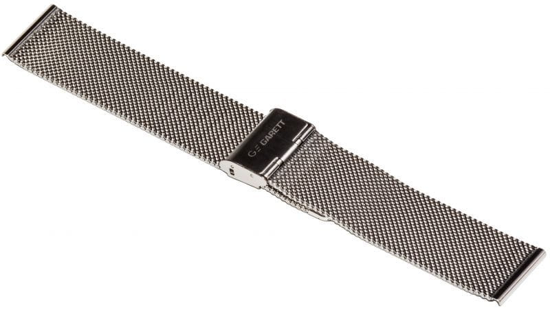 Garett G26 cinturino acciaio argento 22 mm