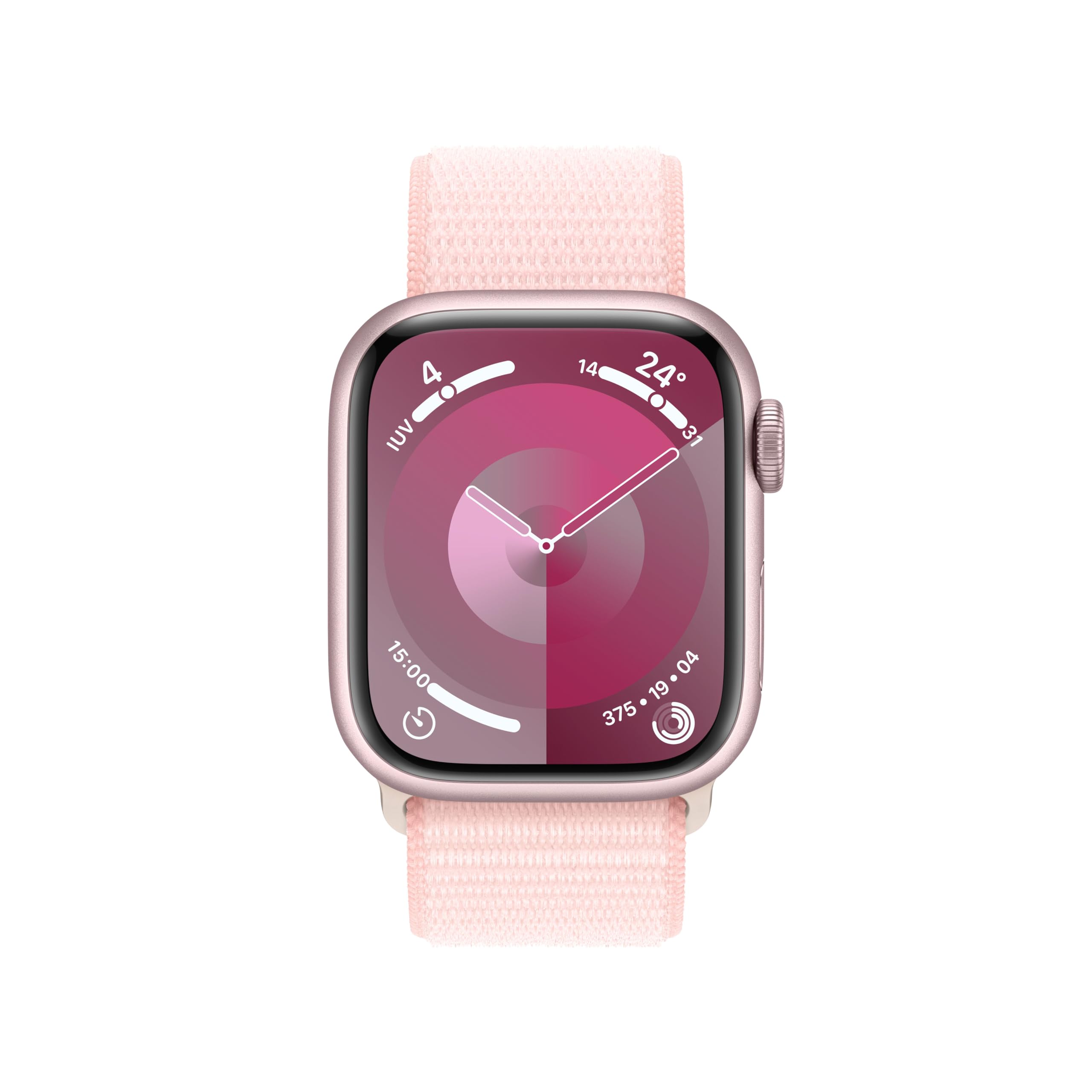 Apple Watch Series 9 GPS 41 mm smartwatch rosa