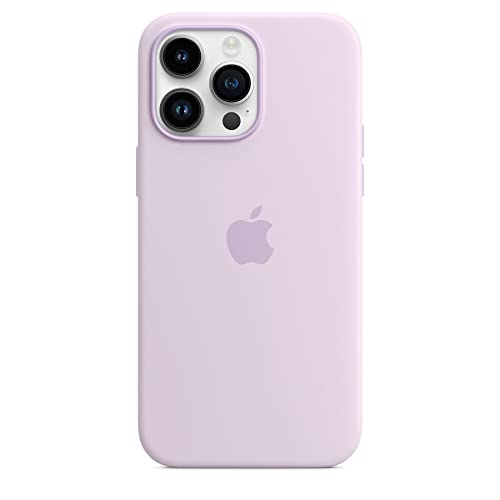 Apple iPhone 14 Pro Max custodia silicone MagSafe lilla