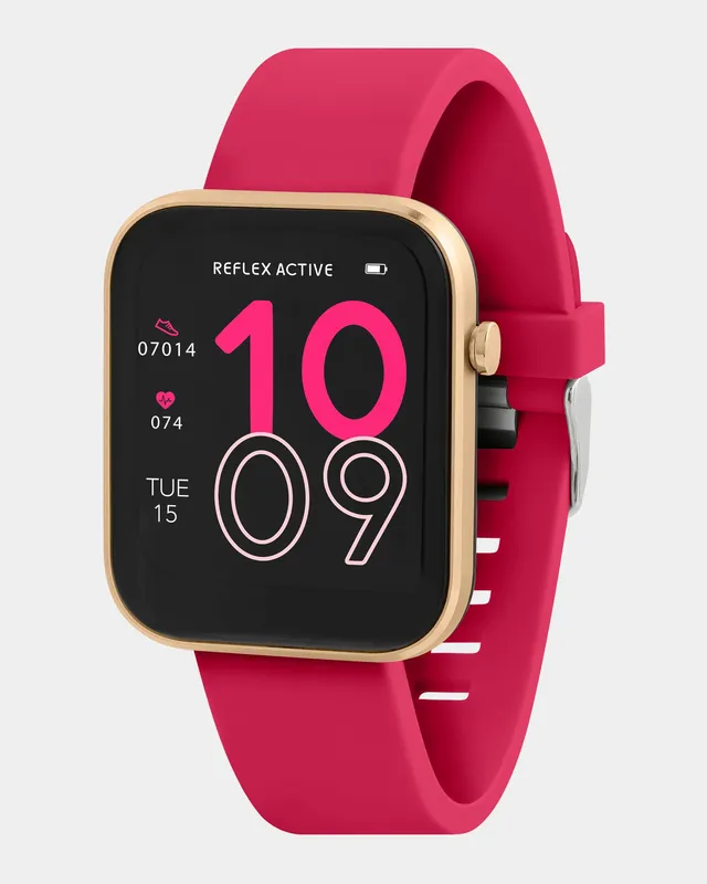 Reflex Active Corrus S smartwatch hot pink IP68