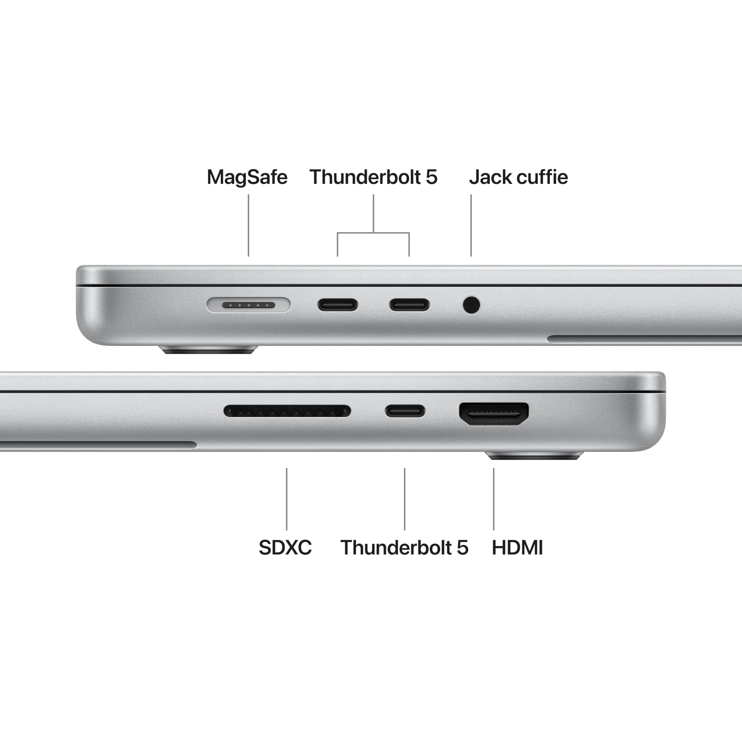 Apple MacBook Pro 16 M5 Pro 24GB 1TB portatile argento