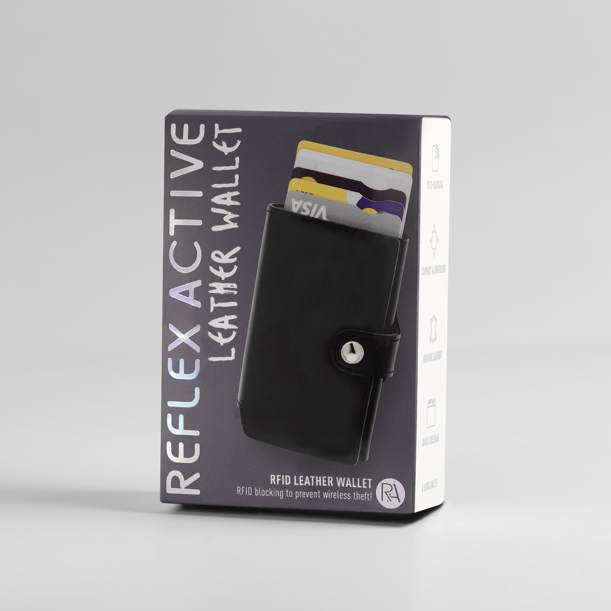 Reflex Active Travel portafoglio pelle RFID 12 carte