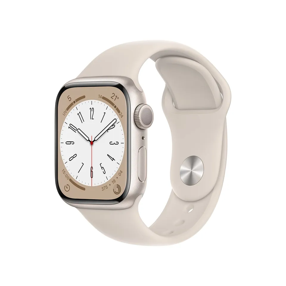 Apple Watch Series 8 GPS 41mm smartwatch galassia ossigeno sangue