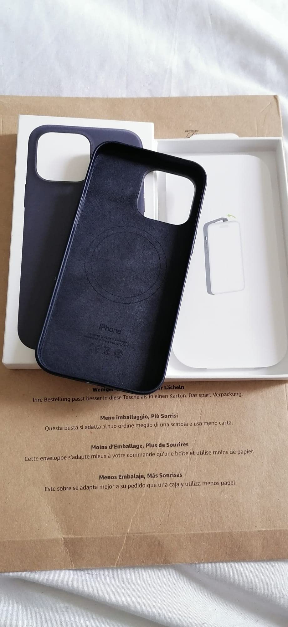Apple Custodia MagSafe Pelle iPhone 14 Pro Max Arancione