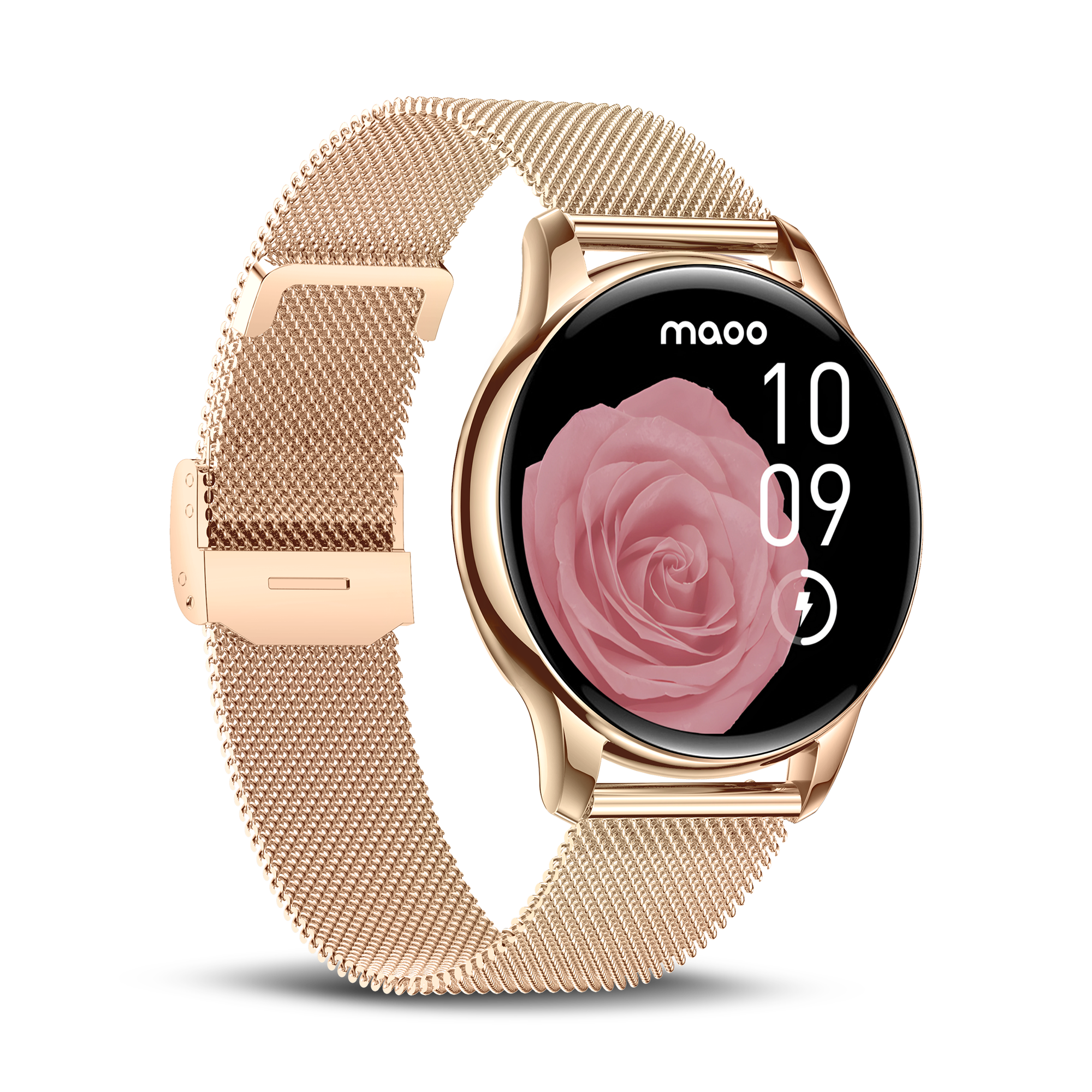 Maoo Ventura Rosé Goud smartwatch donna AMOLED
