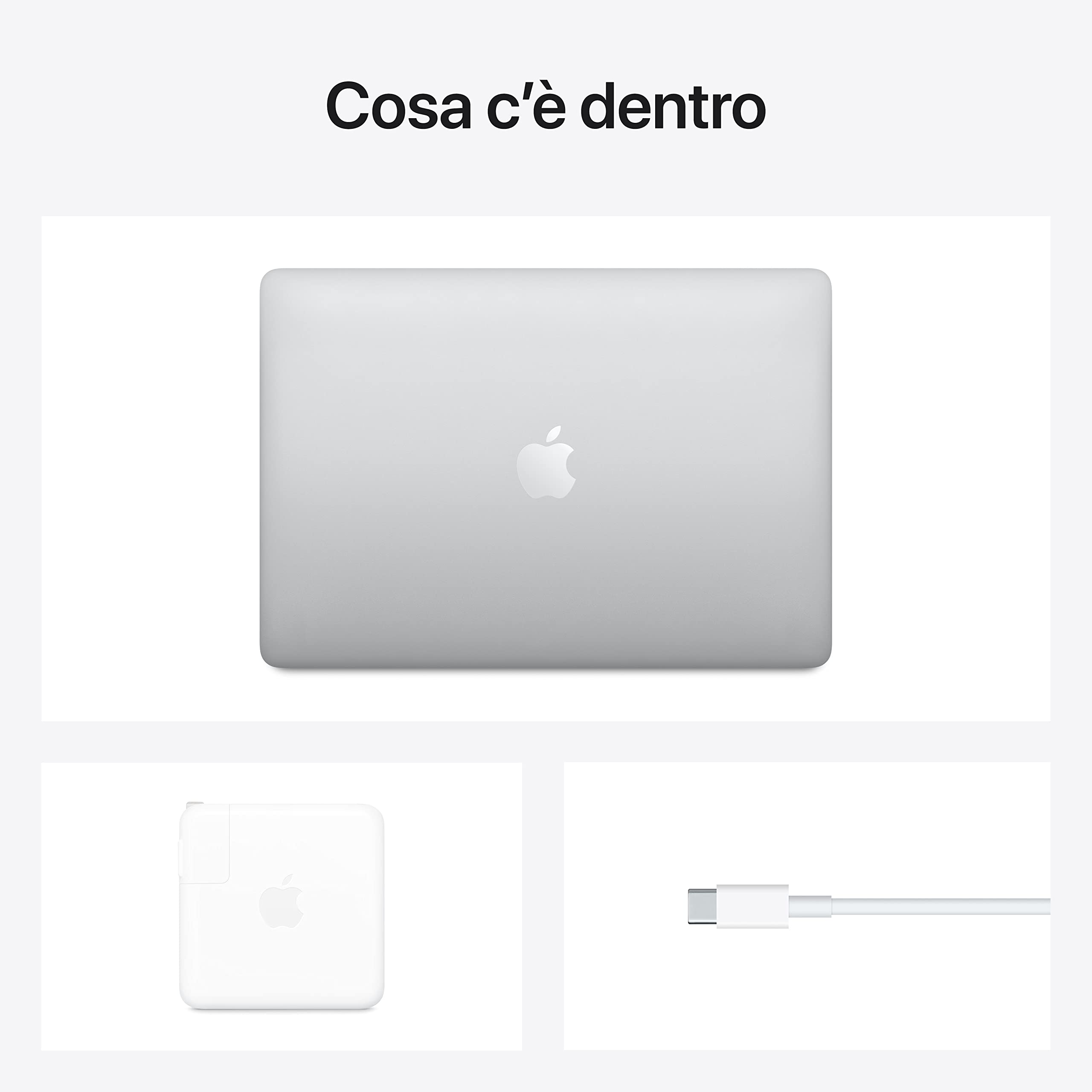 Apple MacBook Pro 13 M1 2020 notebook 8GB 512GB argento