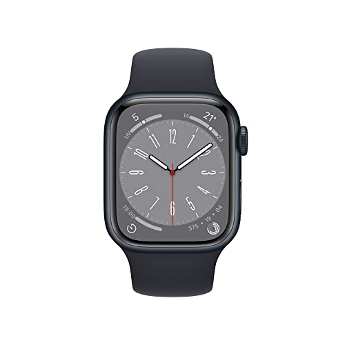 Apple Watch Series 8 41mm smartwatch Mezzanotte Cellular ossigeno