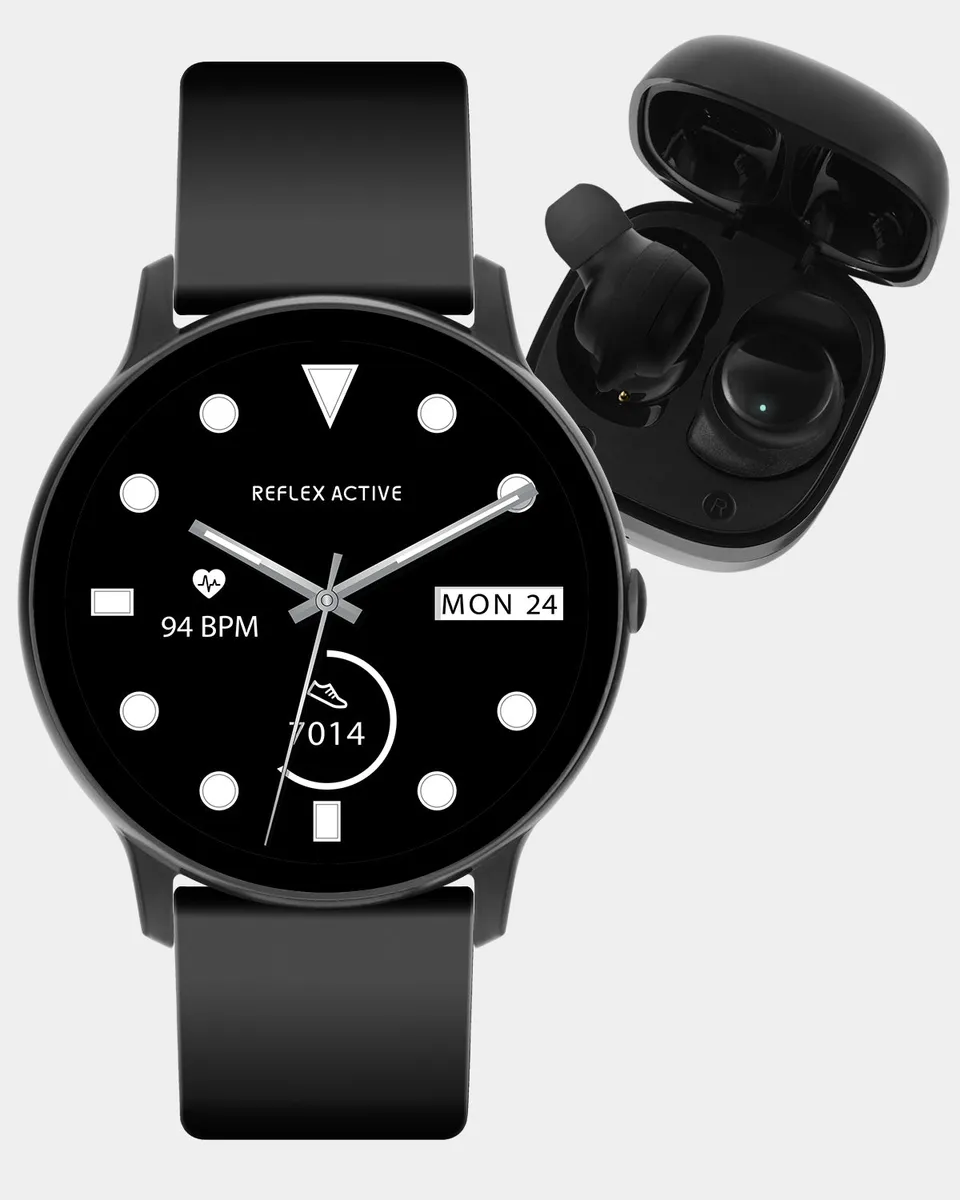 Reflex Active Nexus 100 R Lite Smartwatch Nero con Auricolari GPS