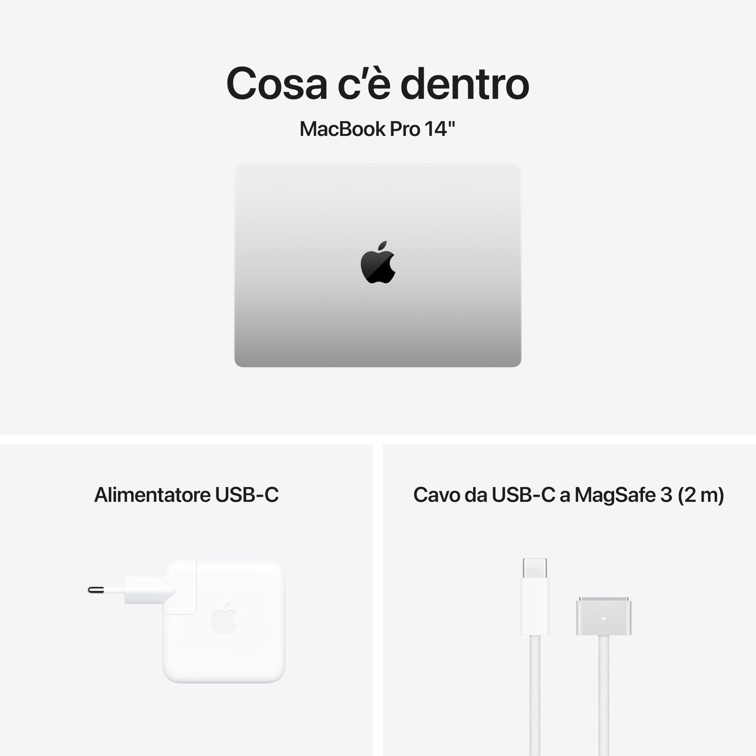 Apple MacBook Pro M4 Pro 14,2" 24GB 512GB portatile argento