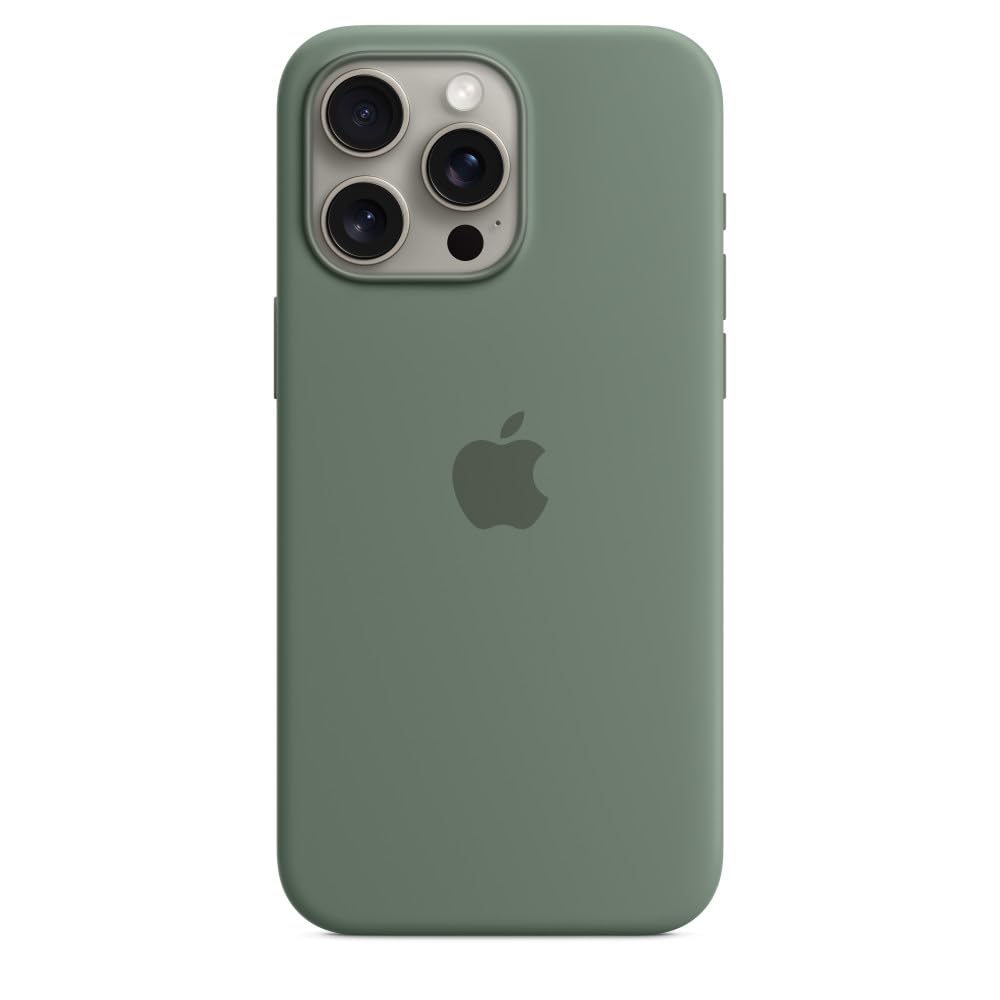 Apple iPhone 15 Pro Max custodia silicone Cipresso MagSafe