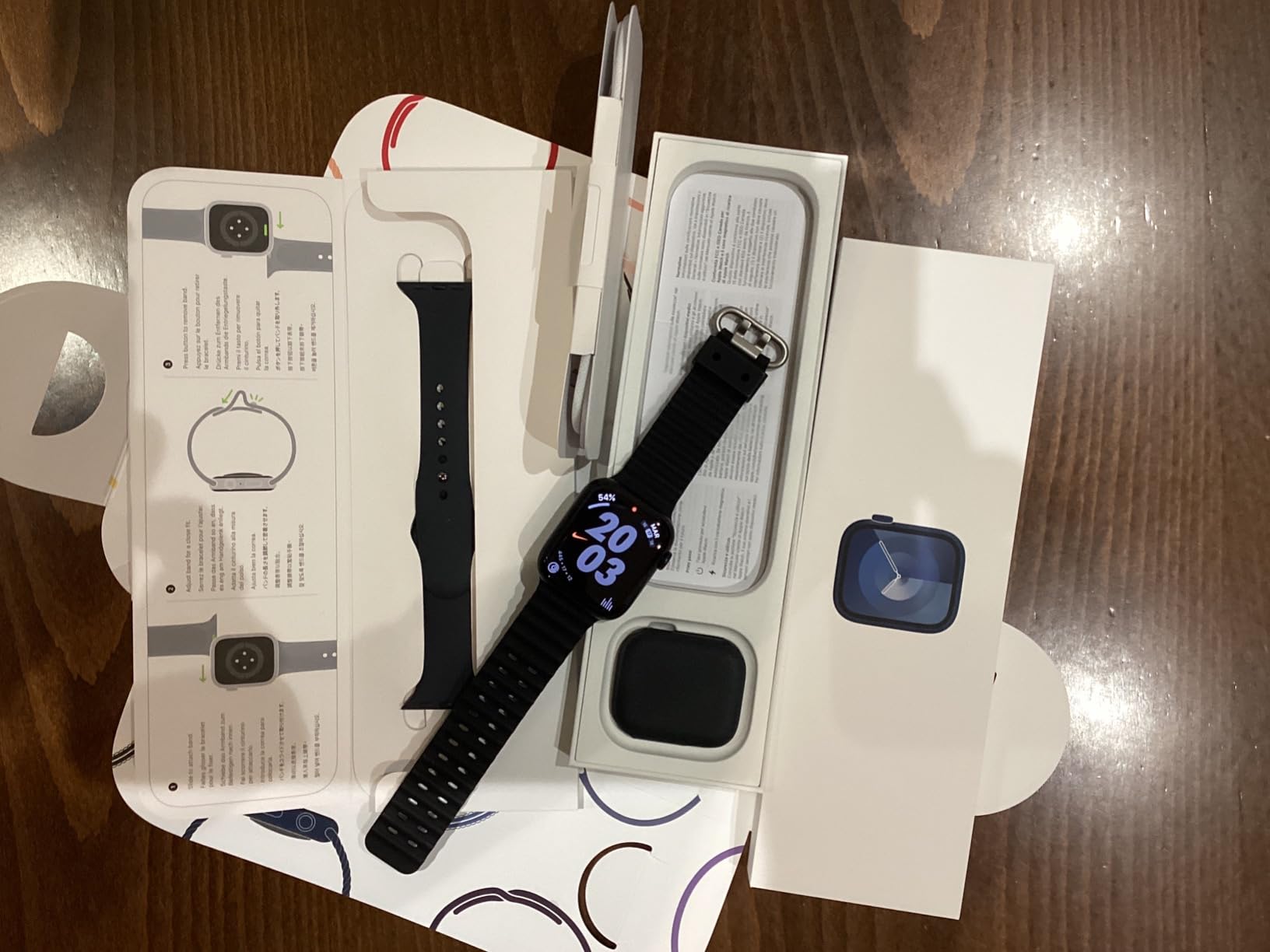 Apple Watch Series 9 GPS 45mm smartwatch galassia S/M