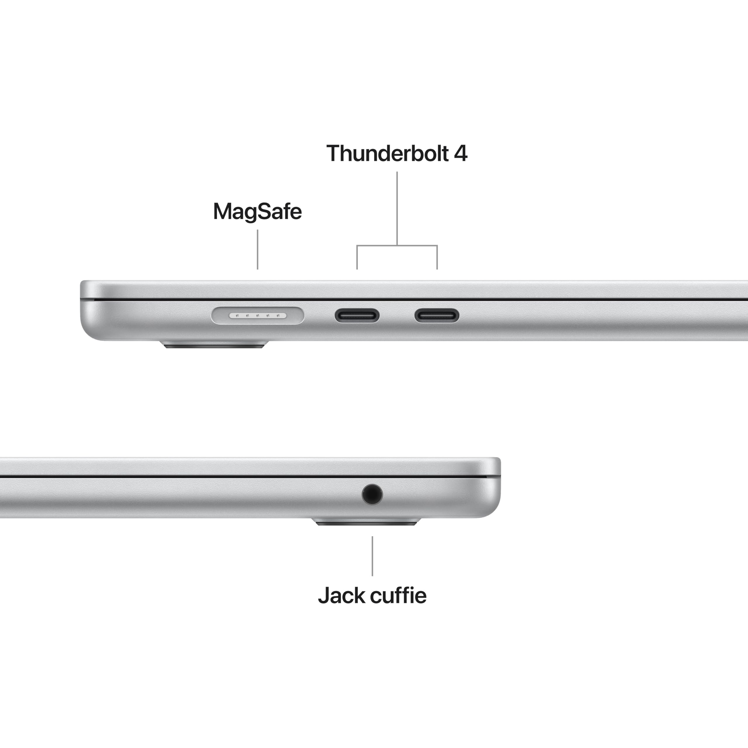 Apple MacBook Air 15 M4 2025 portatile 16/256GB Argento 18 ore