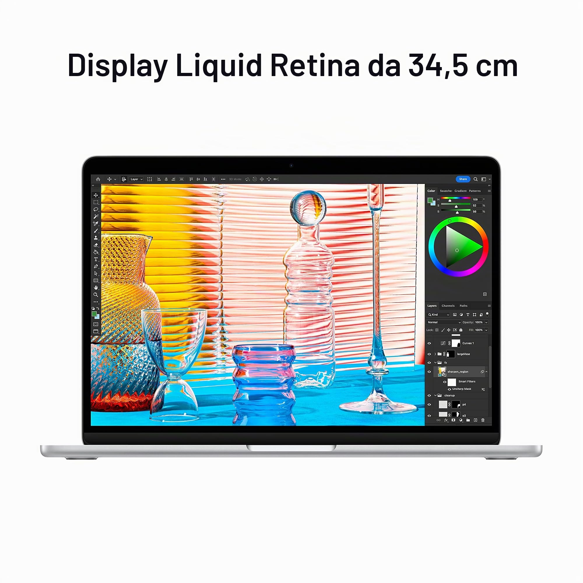 Apple MacBook Air M2 notebook 13,6 8GB 512GB argento