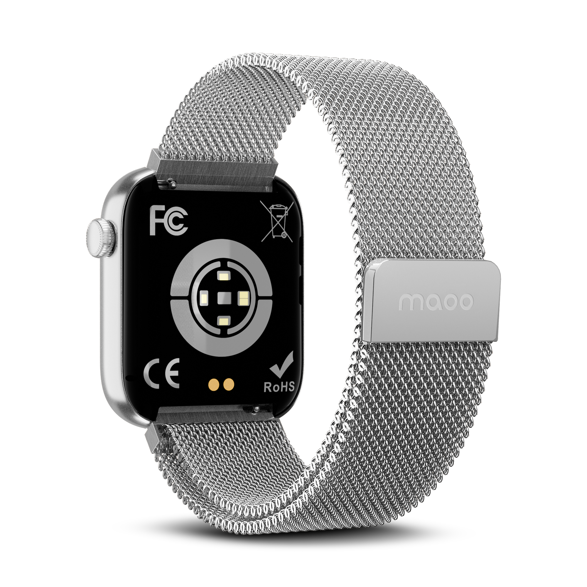 Maoo ProWatch smartwatch argento AMOLED