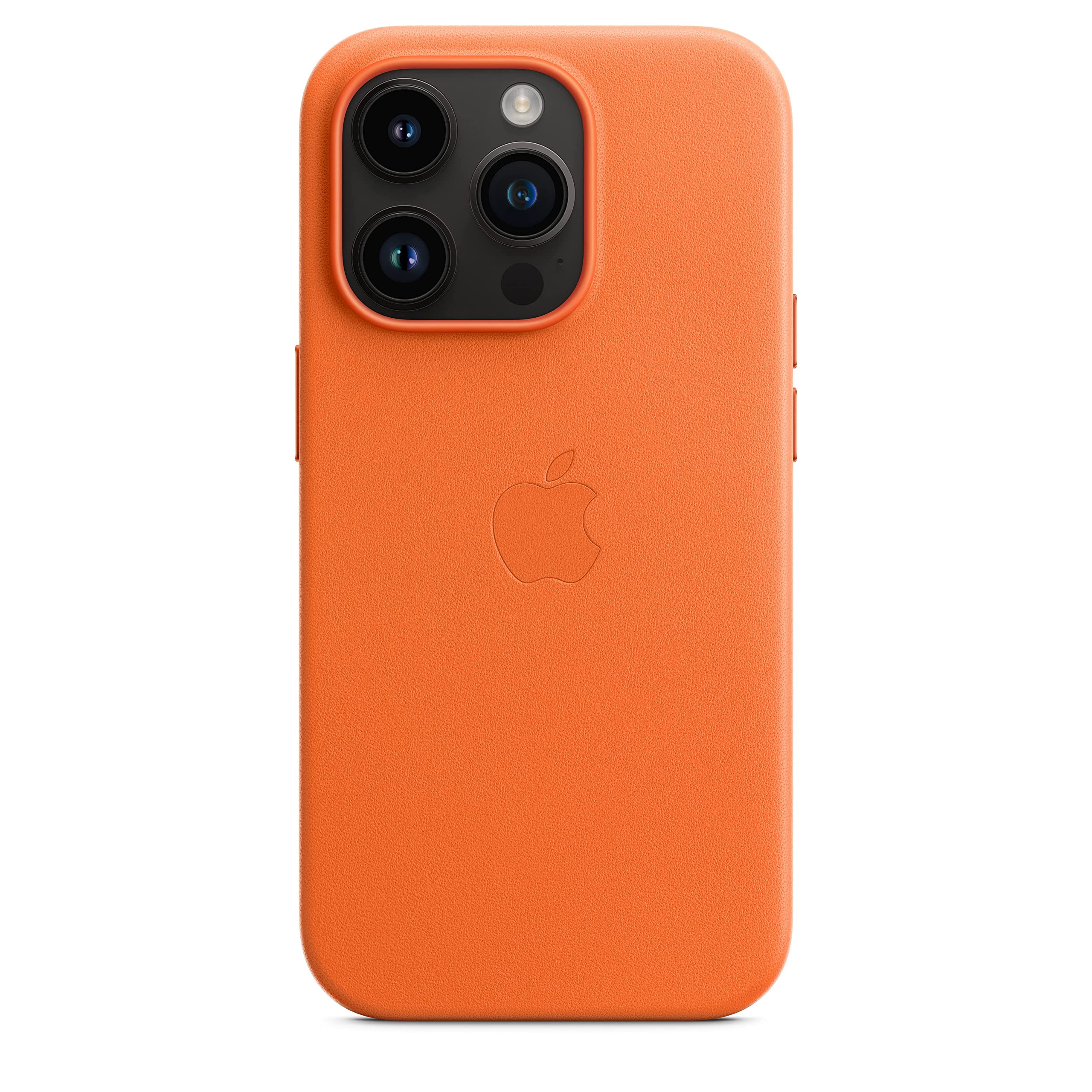 Apple iPhone 14 Pro custodia in pelle MagSafe arancione