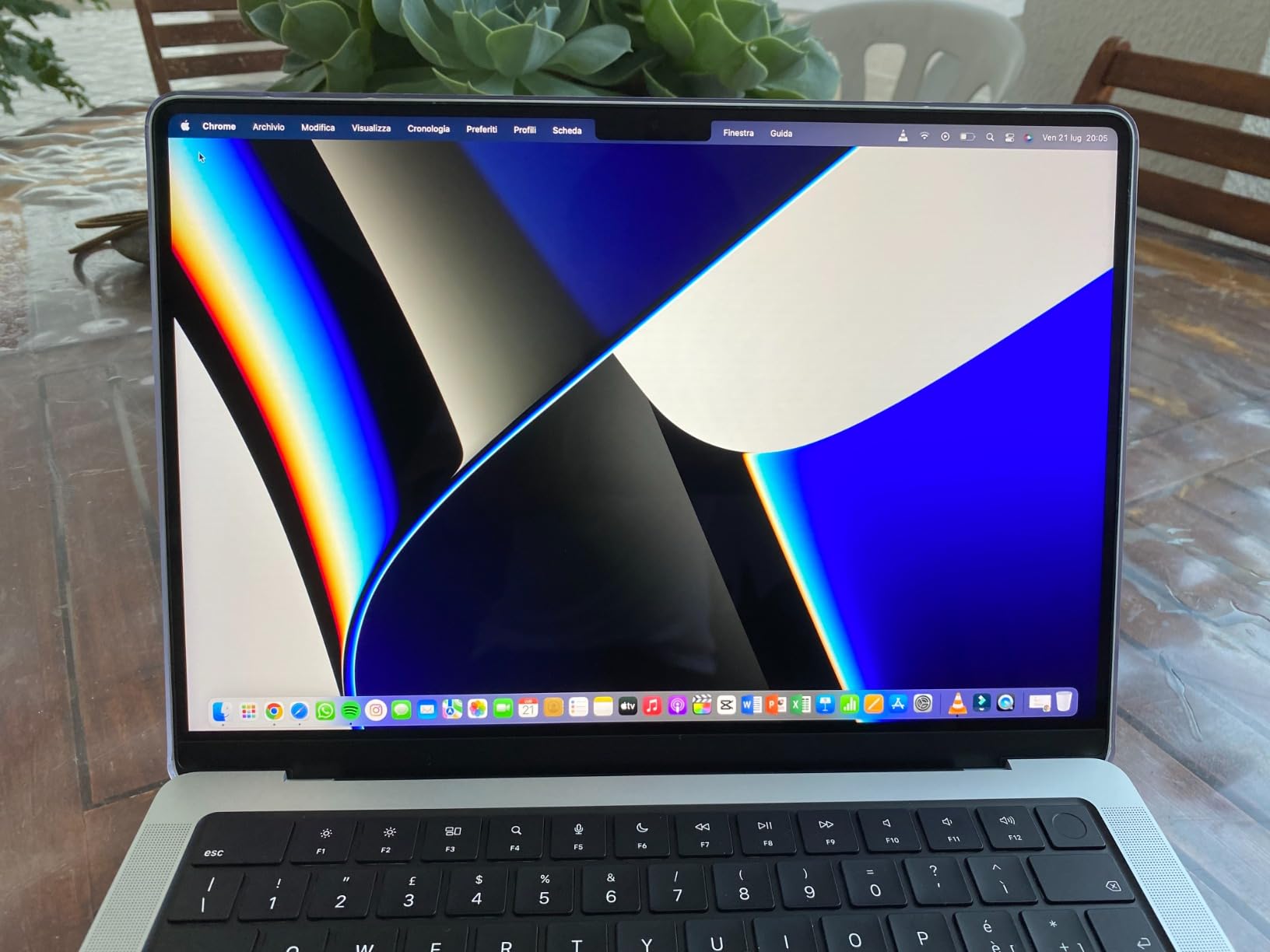 Apple MacBook Pro 14 2021 M1 Pro notebook 16GB 1TB argento