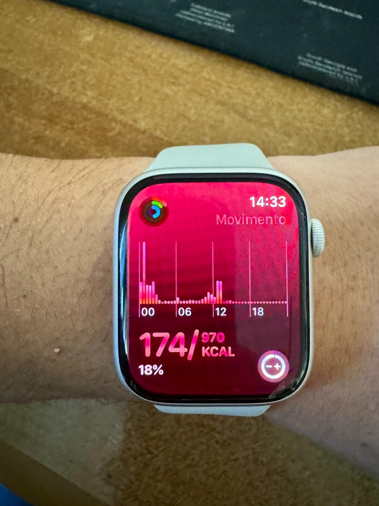 Apple Watch Series 9 GPS 45mm smartwatch rosa display always-on