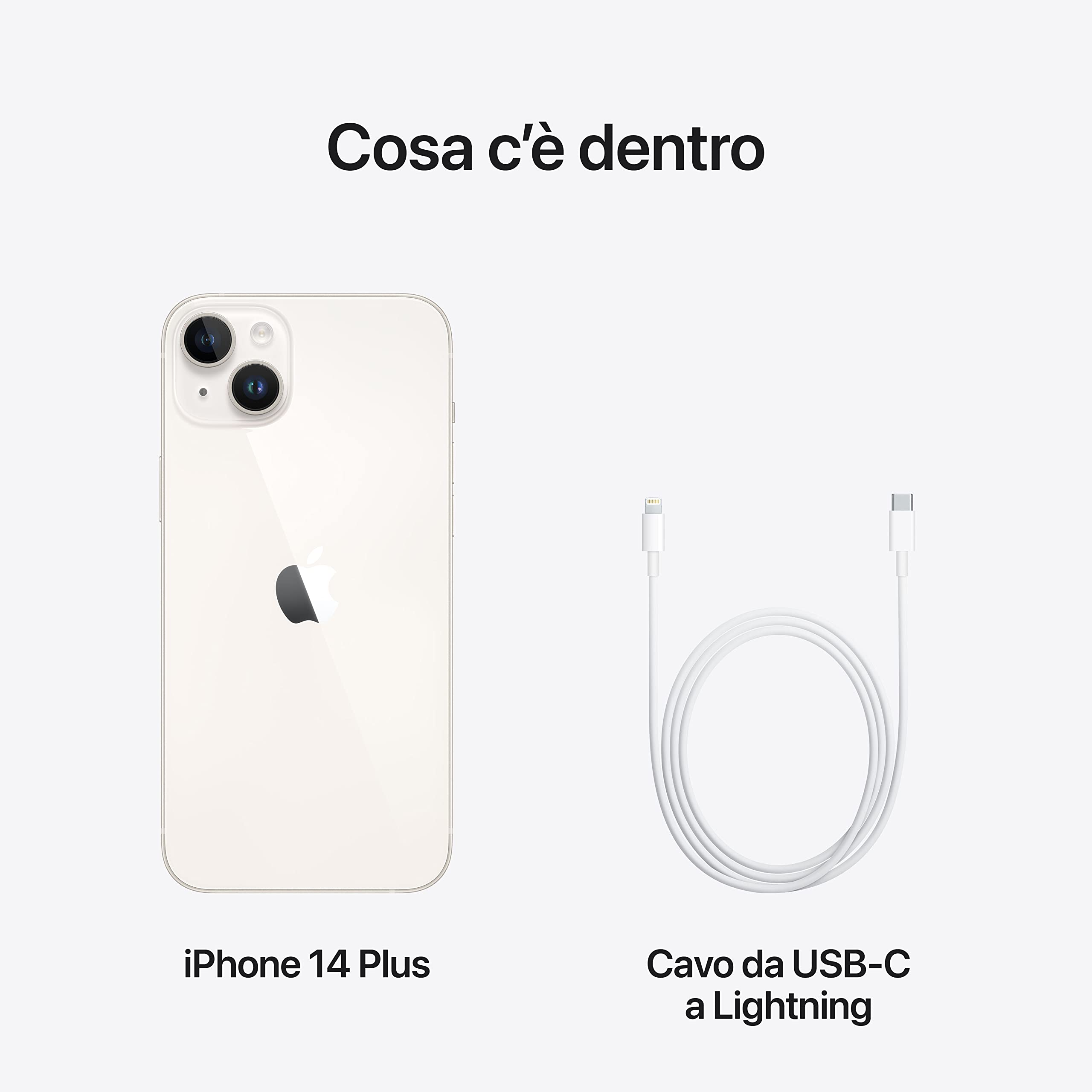 Apple iPhone 14 Plus 512 GB smartphone galassia 5G