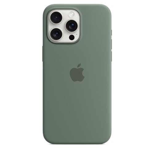 Apple iPhone 15 Pro Max custodia silicone Cipresso MagSafe