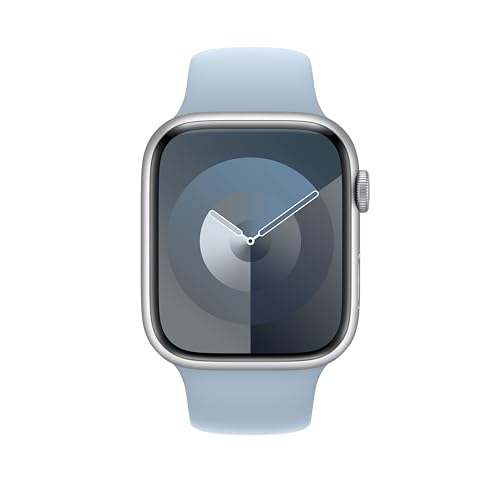 Apple Watch Sport cinturino 45 mm blu chiaro M/L