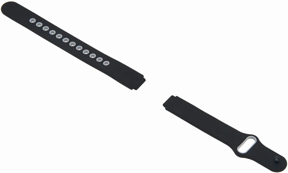 Garett Fit Audio cinturino nero-grigio silicone 9 mm