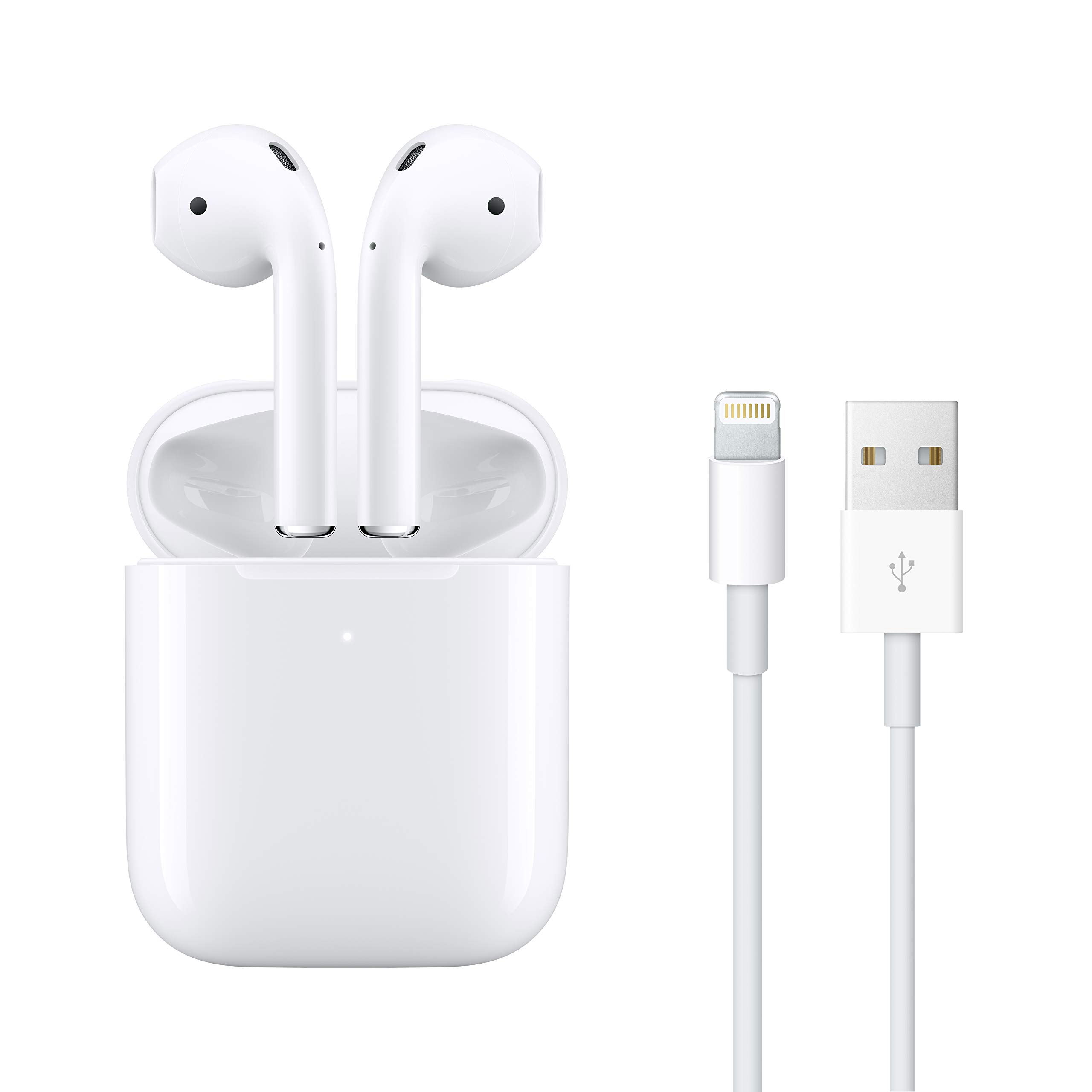 Apple AirPods auricolari wireless custodia ricarica Qi