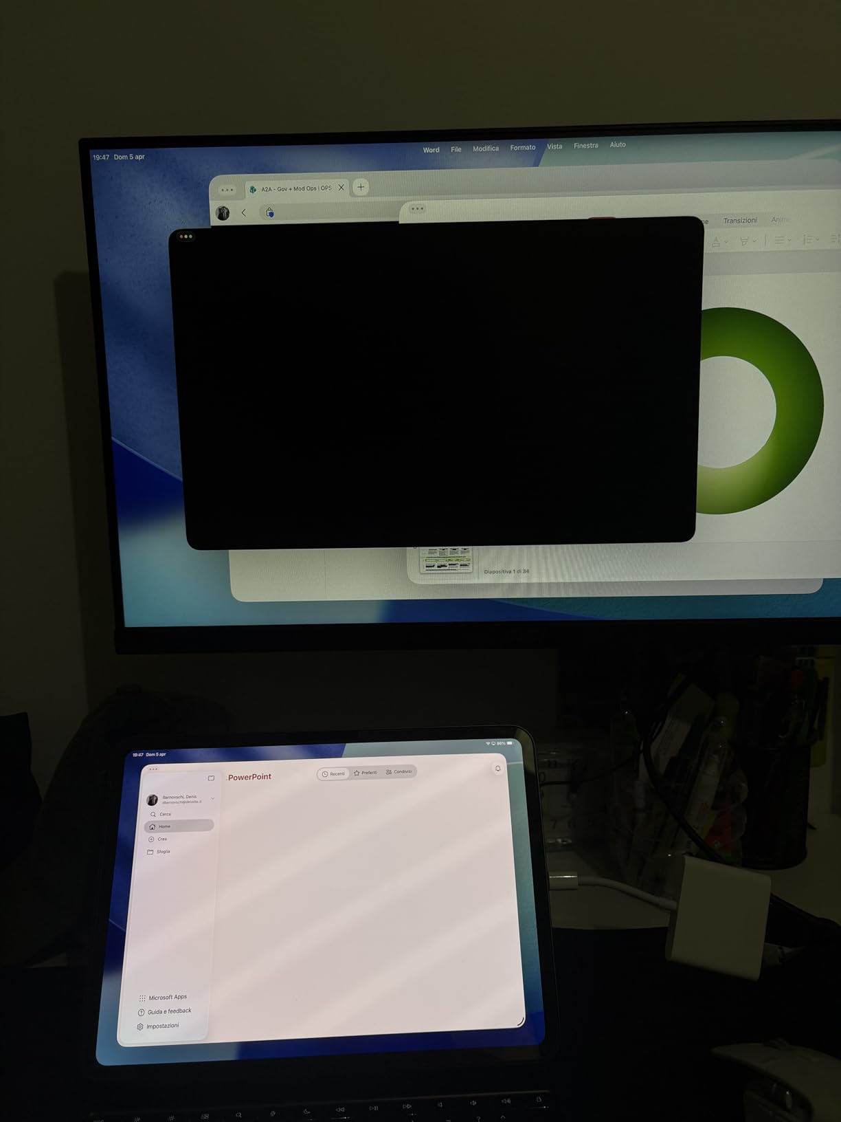 Apple iPad Pro M5 11 tablet Ultra Retina 256GB argento
