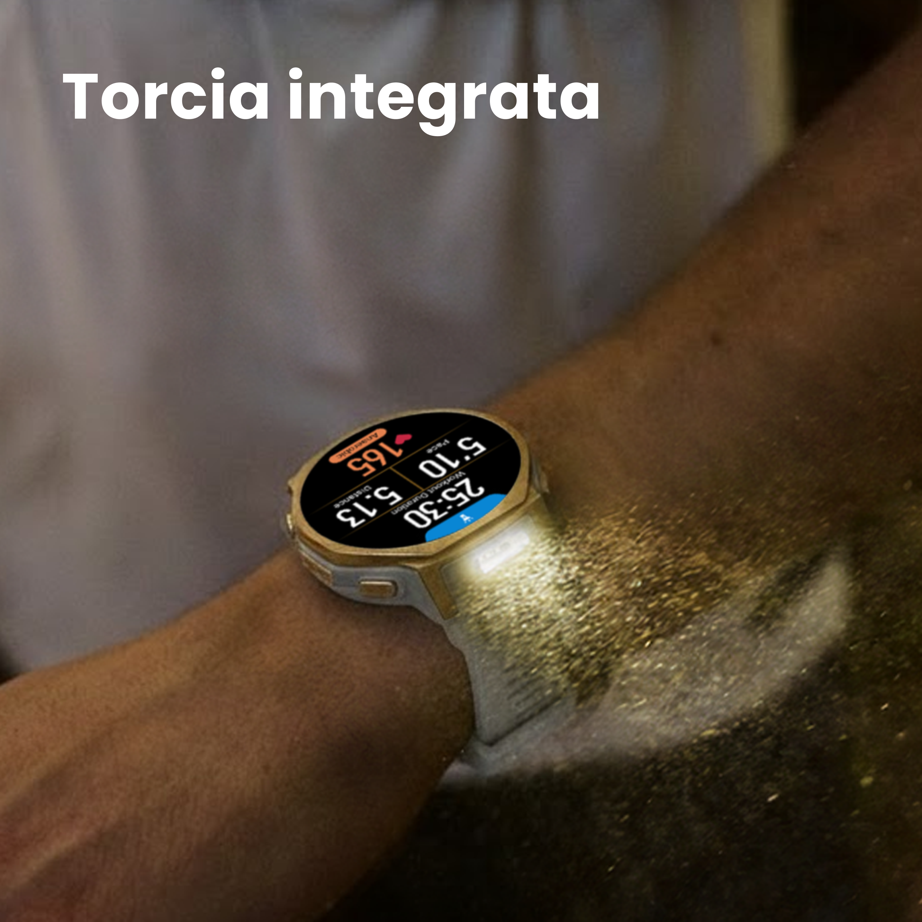 Amazfit T-Rex 3 Pro smartwatch nero oro 44 mm