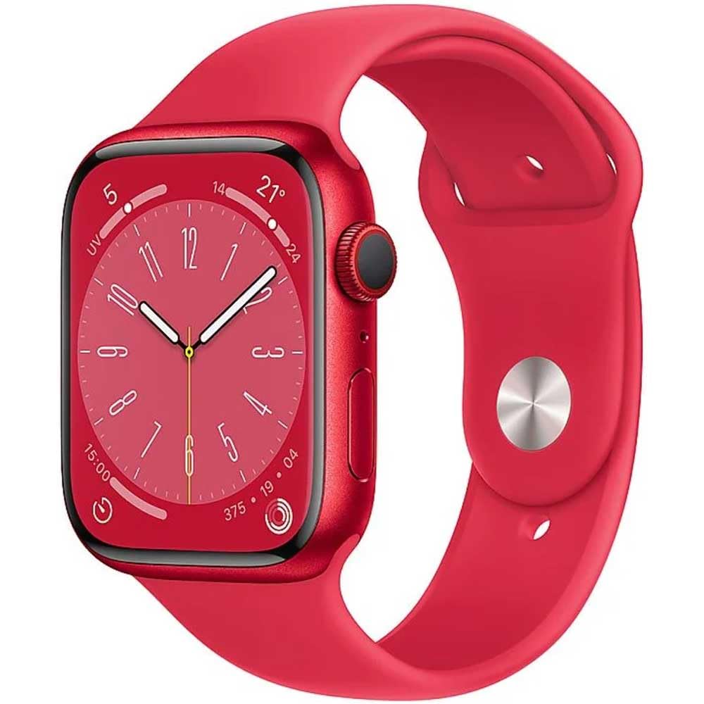 Apple Watch Series 8 GPS 45 mm smartwatch rosso ossigeno sangue