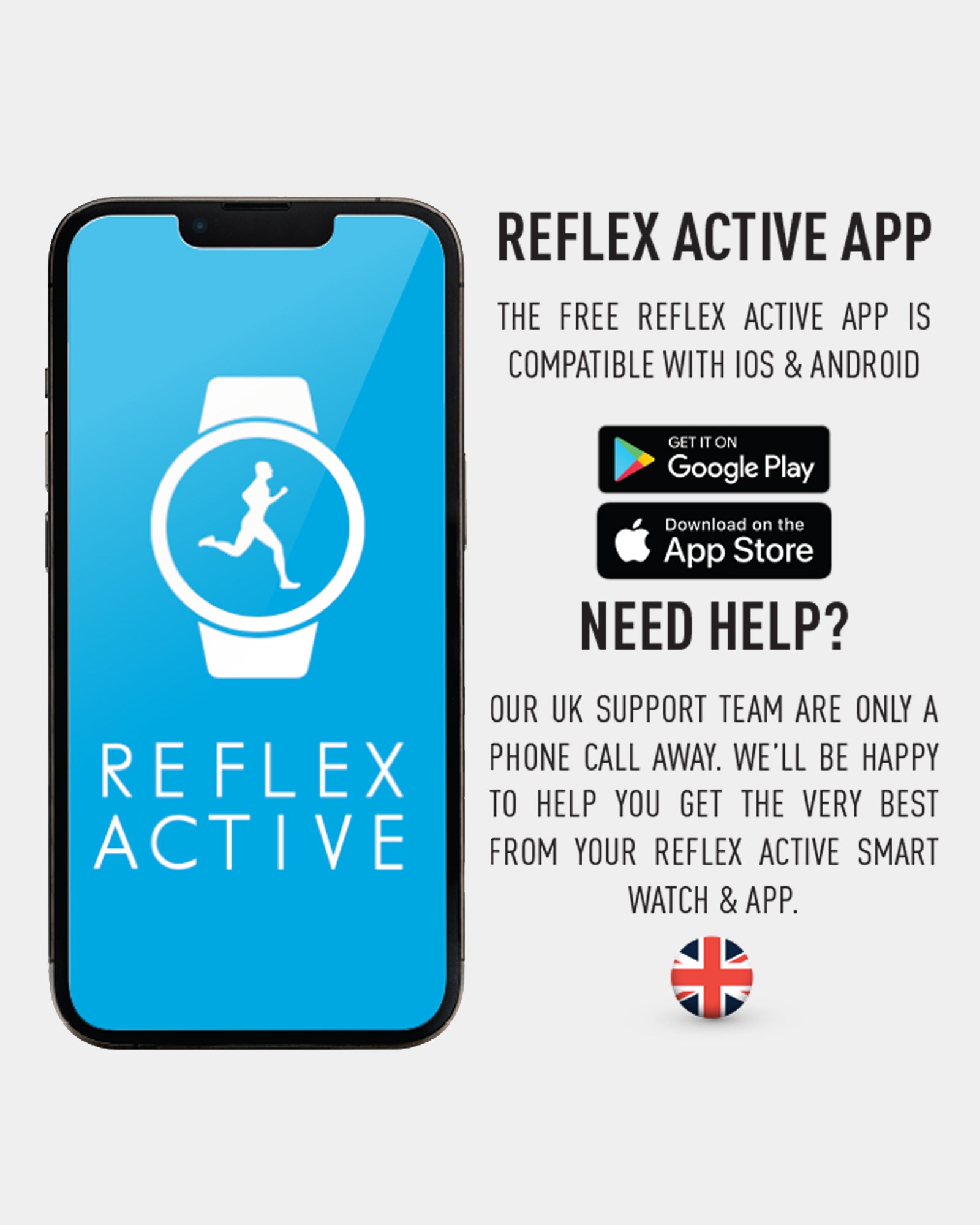 Reflex Active Corrus S smartwatch hot pink IP68
