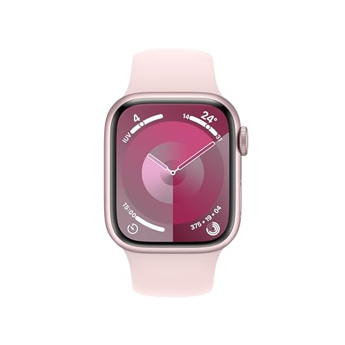 Apple Watch Series 9 GPS 41 mm smartwatch rosa