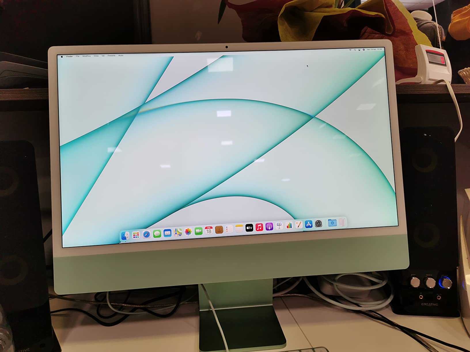 Apple iMac 24 M1 256GB computer all-in-one verde