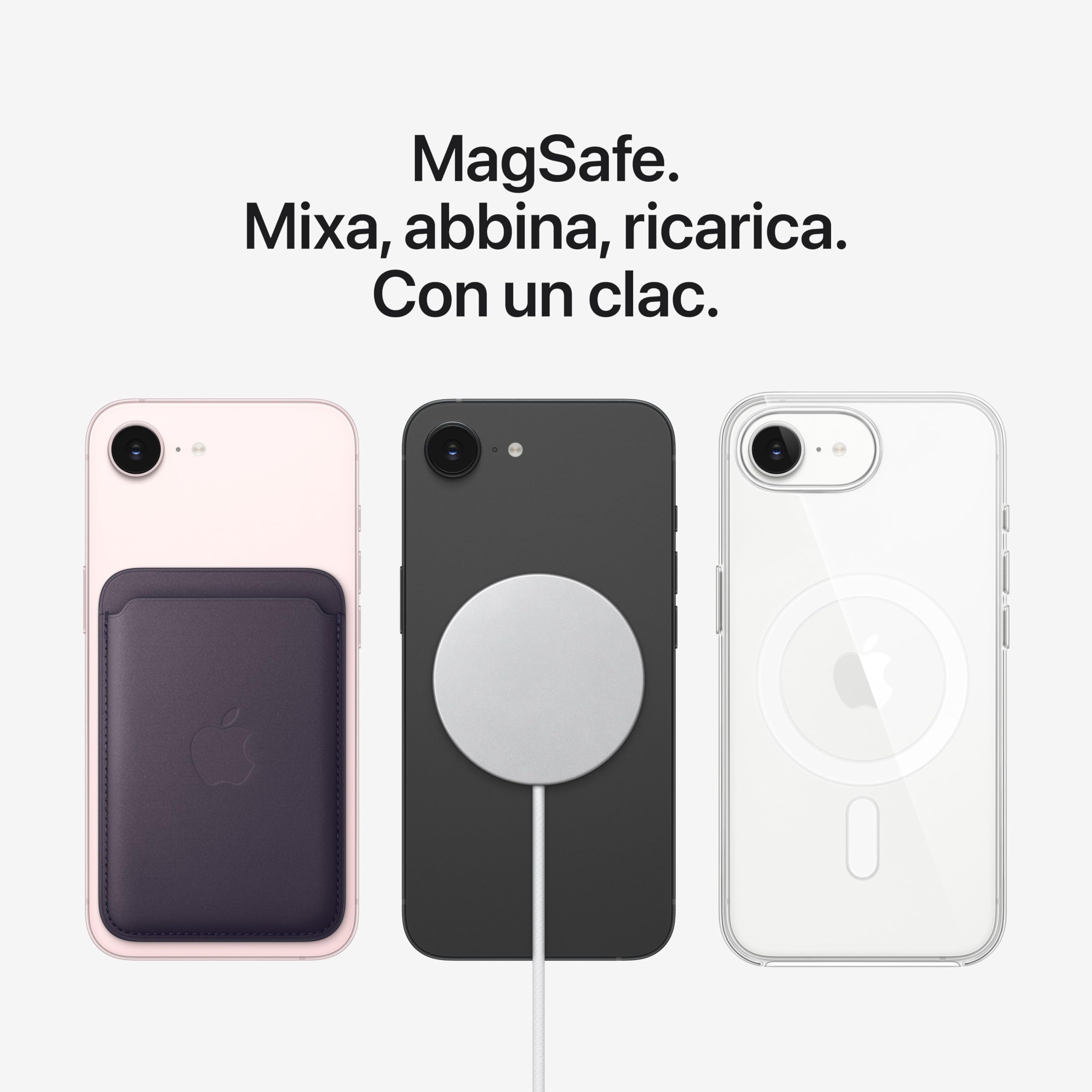 Apple iPhone 17e 256GB smartphone rosa cipria fotocamera 48MP