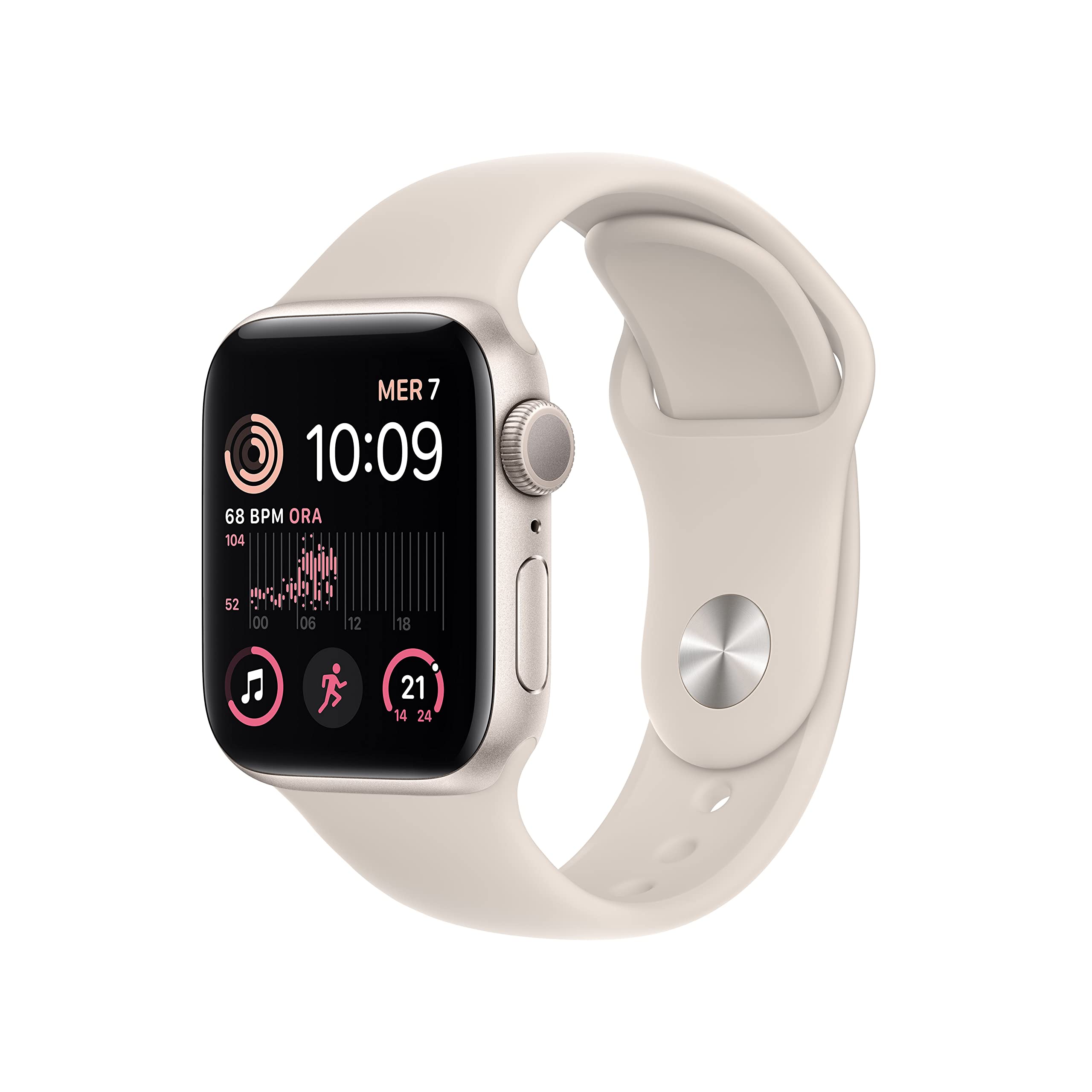 Apple Watch SE 2ª gen smartwatch GPS 40mm galassia