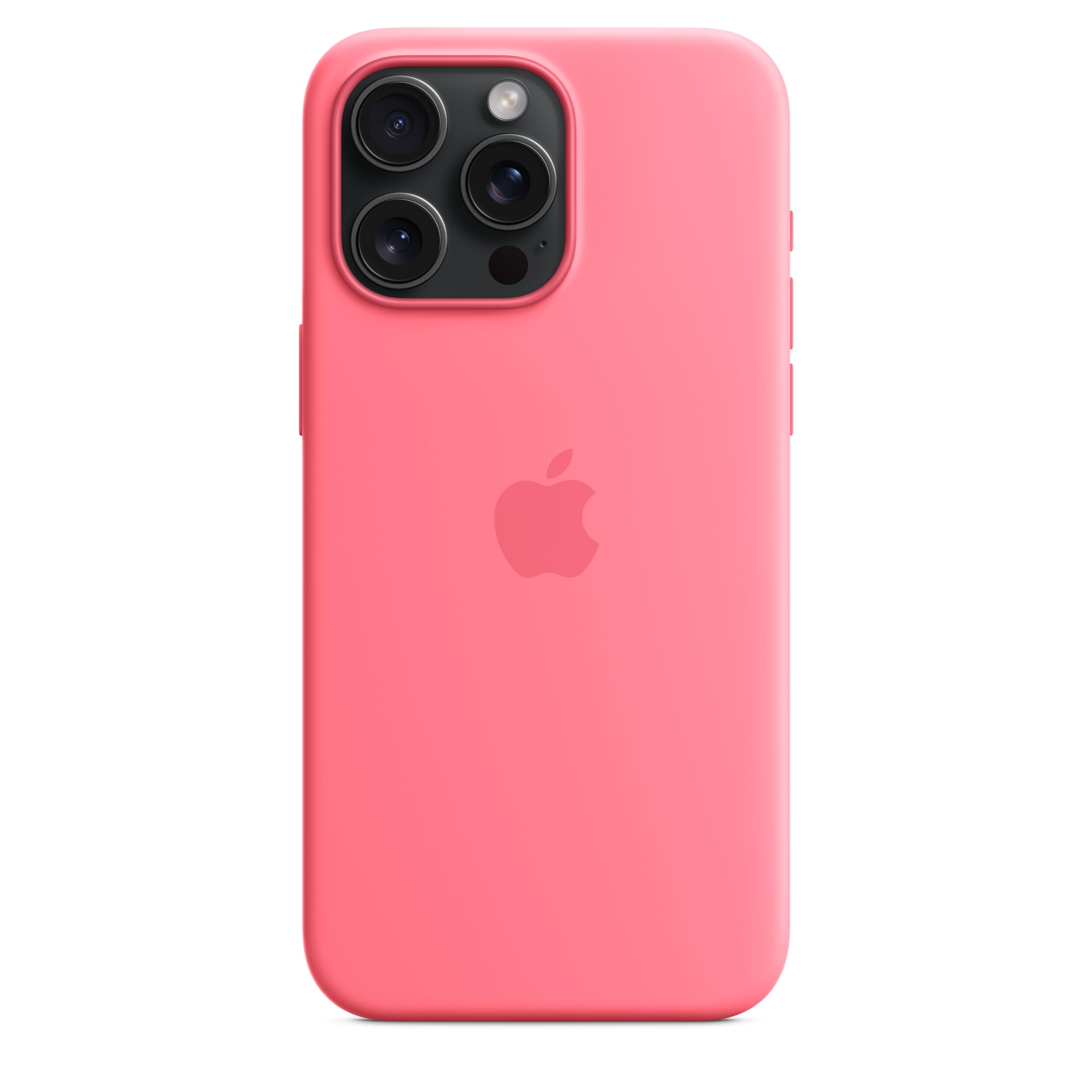 Apple iPhone 15 Pro Max custodia silicone Rosa MagSafe