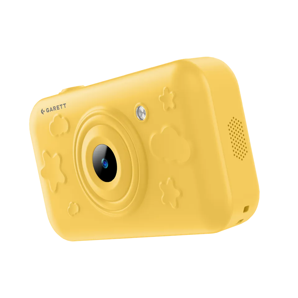 Garett Snap fotocamera bambini gialla AI