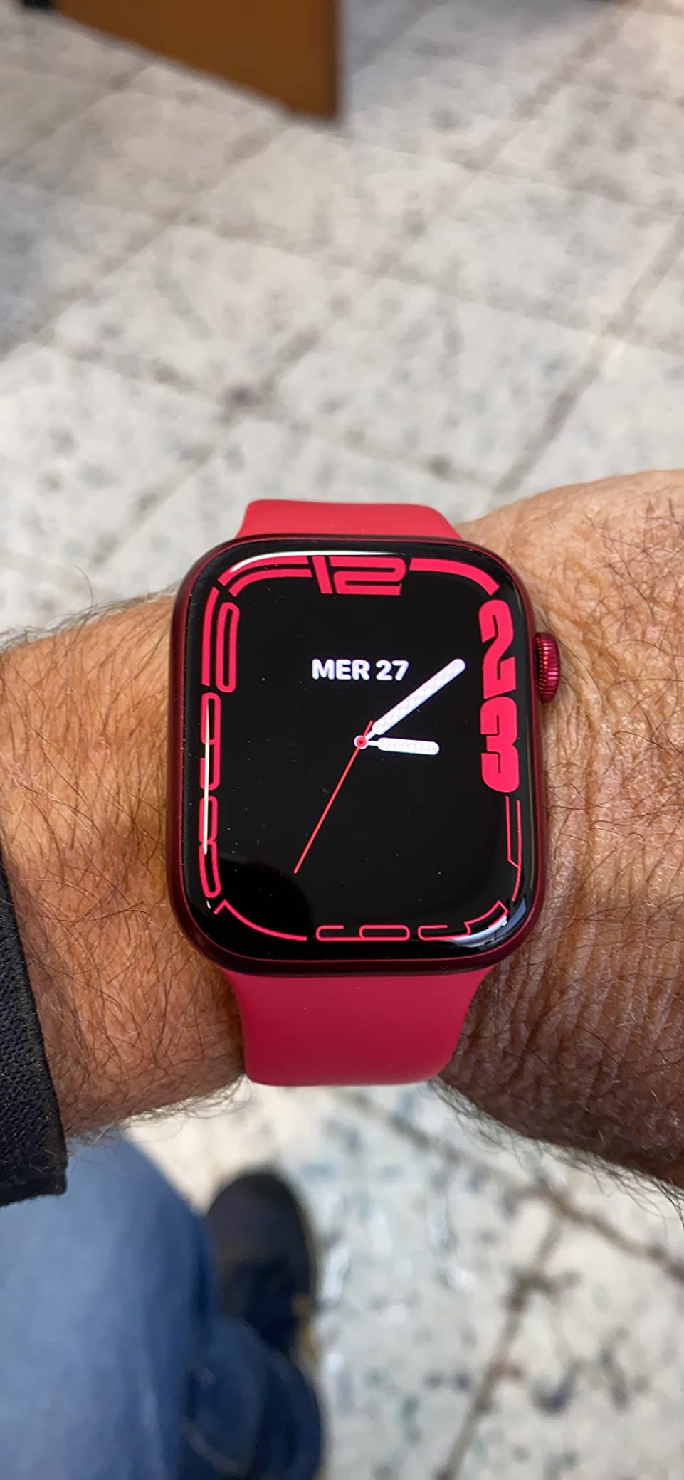 Apple Watch Series 7 41mm smartwatch GPS+Cellular RED alluminio