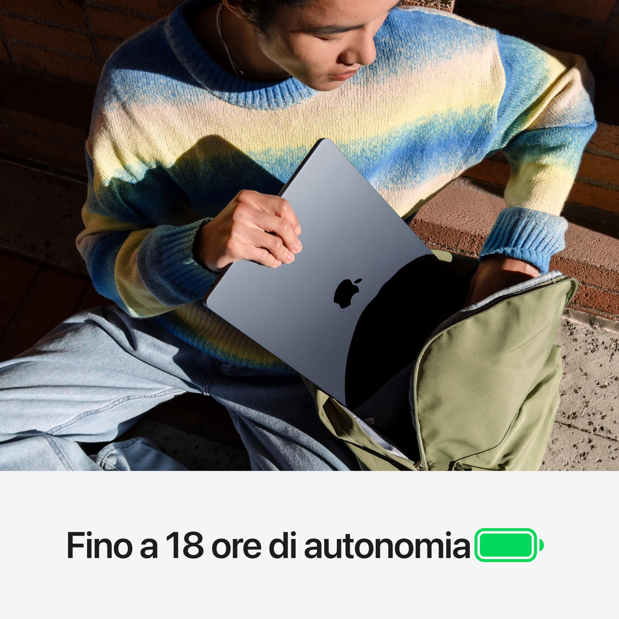 Apple MacBook Air 15 M3 2024 portatile 16GB 512GB Argento